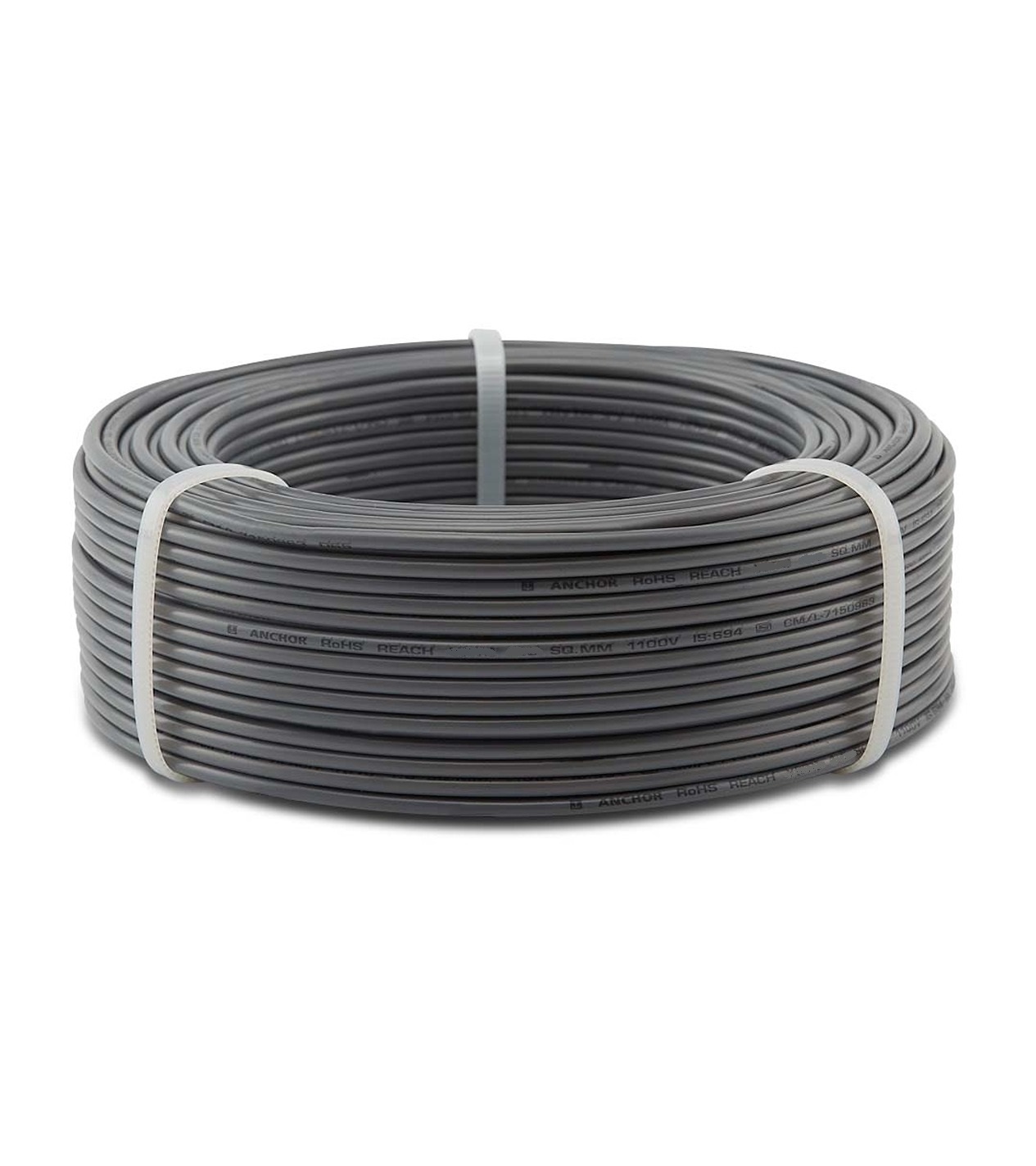 ANCHOR 0.75 sqmm Advance EFFR Electric Wire Grey 90 m_0