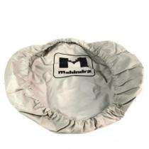 Mahindra Seat Covers Four Wheeler Tractor Leather Grey_0