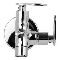 WaterLabs 15 mm Brass Taps Polished Platina 2 in 1 Bib Tap_0