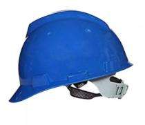 UTEX HDPE Blue Ratchet Safety Helmets_0
