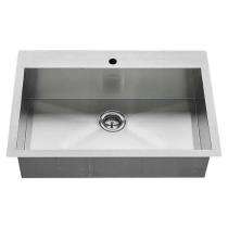 Sri Manjula Stainless Steel Kitchen Sink Single Bowl KS1 25 x 10 x 20 inch_0