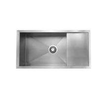 Sri Manjula Stainless Steel Kitchen Sink Single Bowl KS2 18 x 8 x 36 inch_0