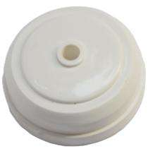 KRI Poly Propylene White Round Ceiling Rose_0