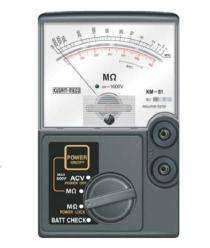 KUSAM-MECO KM 03 0 - 100 MΩ Insulation Tester 500 V_0