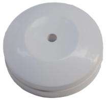 KRI Polycarbonate White Round Ceiling Rose_0
