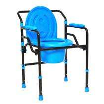 Icare SSC-PC-255B Foldable Commode Chair Mild Steel_0