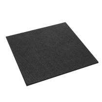 Floor Mats Gym Natural Rubber 3 x 3 ft Black_0