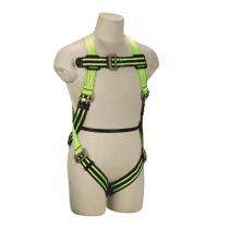 Aktion Polyester Full Body Double Rope Scaffold Hook Safety Harness XXL_0