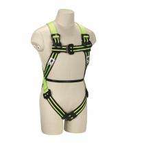 Aktion Polyester Full Body Double Rope Scaffold Hook Safety Harness XXL_0