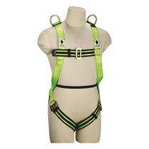 Aktion Polyester Full Body Double Rope Scaffold Hook Safety Harness XXL_0