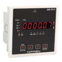 NIPPEN EM3013-3PH-RS 20 mA - 5 A Three Phase LED Energy Meters_0