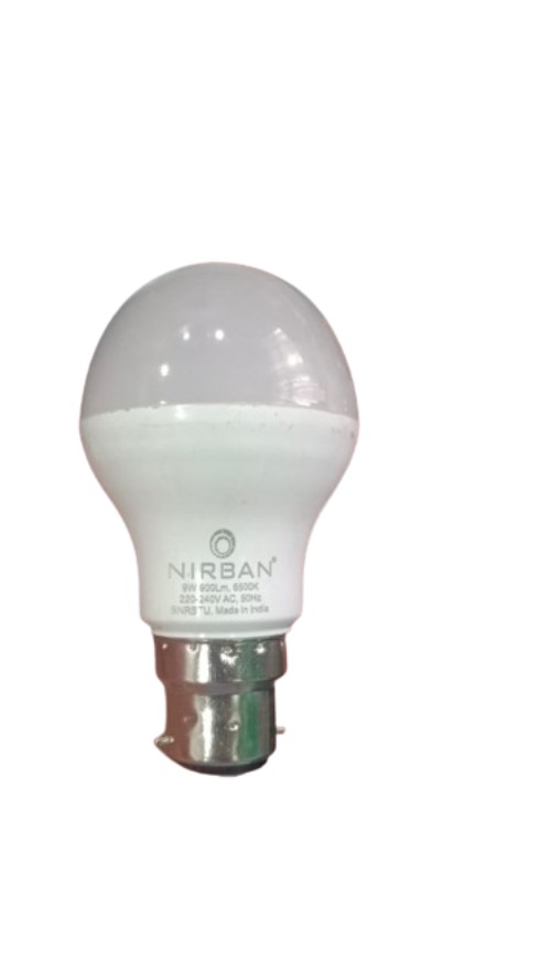 NIRBAN 9 W Cool White B22 1 piece 50000 h LED Bulbs_0