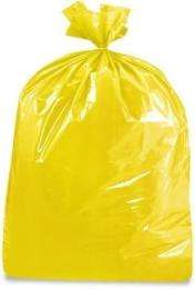 Plastic Biodegradable Garbage Bags 20 L 50 micron Yellow_0