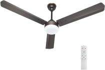 Rilapp Eco Star Plus BLDC 9 Watt LED 1200 mm 3 Blades 28 W Smoke Brown Ceiling Fans_0