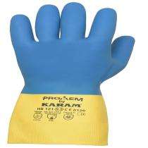 Karam Protection against chemicals Natural Rubber Safety Gloves HS 121 L_0