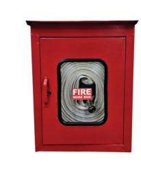 ARMORFIRE Carbon Steel Single Door Fire Hose Cabinet 24 x 24 x 10 inch 15 m_0