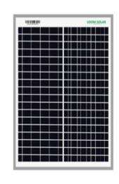 LOOM SOLAR 20 W 144 Cell Mono Perc Half Cut Bifacial Solar Panel_0
