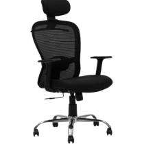 Sonika Executive Black 985 x 635 x 605 mm Mesh Office Chairs_0