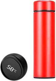 0.5 L Temperature Bottle Stainless Steel Red Flask Bottle_0