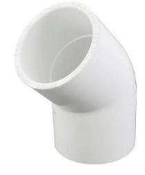 Idol UPVC Female 45 Degree Elbows 1.7 mm U45-1_0
