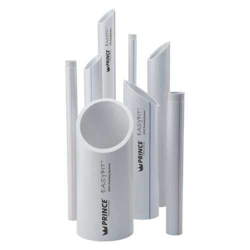 PRINCE 100 mm UPVC Pipes SCH 40 6 m Plain_0