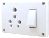 HOSPER H231 Switch Socket Combined Box 6 A_0