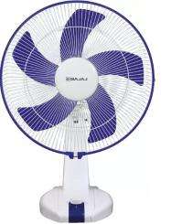 Bajaj Penta Aircool 400 mm 5 Blades Blue Table Fan_0