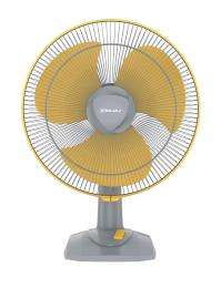 Bajaj Rapido 400 mm 3 Blades Grey & Yellow Table Fan_0