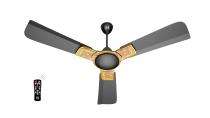 INNO ONE - For Everyone Elegant Golden Wood ER03 1200 mm 3 Blades 28 W Black Ceiling Fans_0