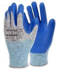 Karam Material Handling Embossed Latex Safety Gloves HS 61 L_0