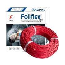 Foliflex 1 sqmm Plus FRLSH Electric Wire Red 90 m_0