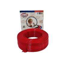 WELYSCO 0.75 sqmm FR Electric Wire Red 90 m_0