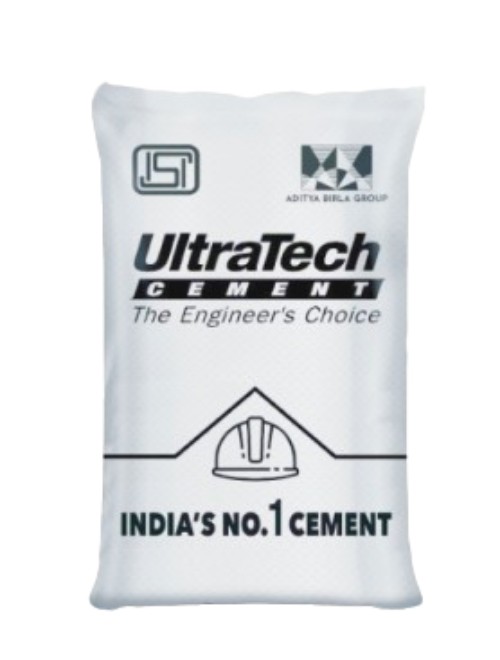 UltraTech OPC 43 Grade Cement 50 kg_0