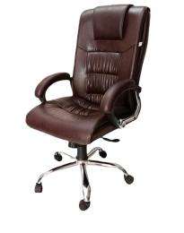 Apollo Executive Revolving Brown 1080 x 630 x 550 mm Leatherette Office Chairs_0