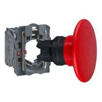 Schneider Electric 6 A Mushroom Head Push Button Switch XB5AR42N_0