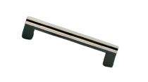 MD Plus Stainless Steel 2 LINE Handles White White Satin_0