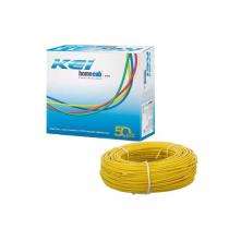 KEI 0.5 sqmm FR Electric Wire Yellow 180 m_0