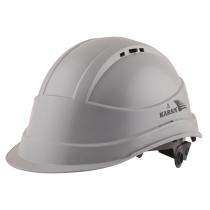 Karam Polypropylene Copolymer Apex Grey Air Ventilated Safety Helmets PN541_0