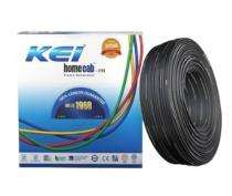 KEI 0.5 sqmm FR Electric Wire Black 90 m_0