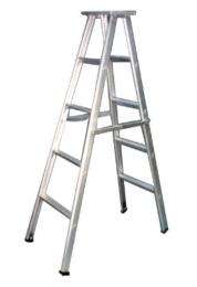 Atlas 8 ft 150 kg Ladders Aluminium 6 kg_0