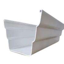 JSW Corrugated Square 3 m White UPVC Rain Gutter_0
