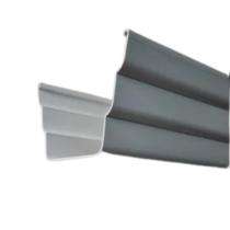 JSW Corrugated Square 3 m Grey UPVC Rain Gutter_0