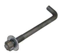 M12 Mild Steel Foundation Bolts L Shape 350 mm_0