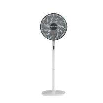 Bajaj Dominus 350 mm Grey and Black Pedestal Fan_0