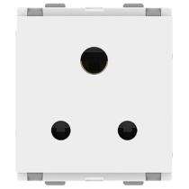 L&T 6/16 A White 3 Pin Plug Electrical Sockets_0