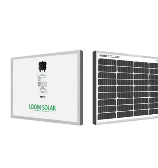 LOOM SOLAR 55 W 36 Mono PERC Solar Panel_1