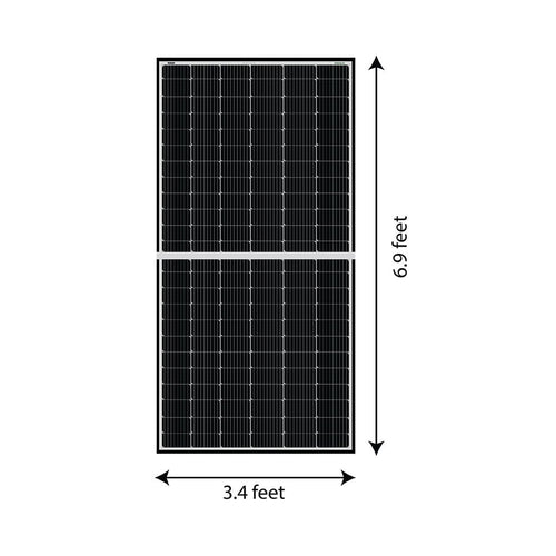 LOOM SOLAR 450 W 144 Mono PERC Bifacial Solar Panel_1