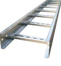 Mild Steel Hot Dip Galvanized Ladder Cable Trays 150 mm 150 mm 1.5 mm_0