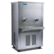 BLUE STAR SDLX4080B 80 L Water Cooler 2 Faucets Silver_0
