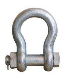 K POWER Grade 80 Nut Bolt Bow Shackle 19.05 mm 4.75 ton G-2130_0